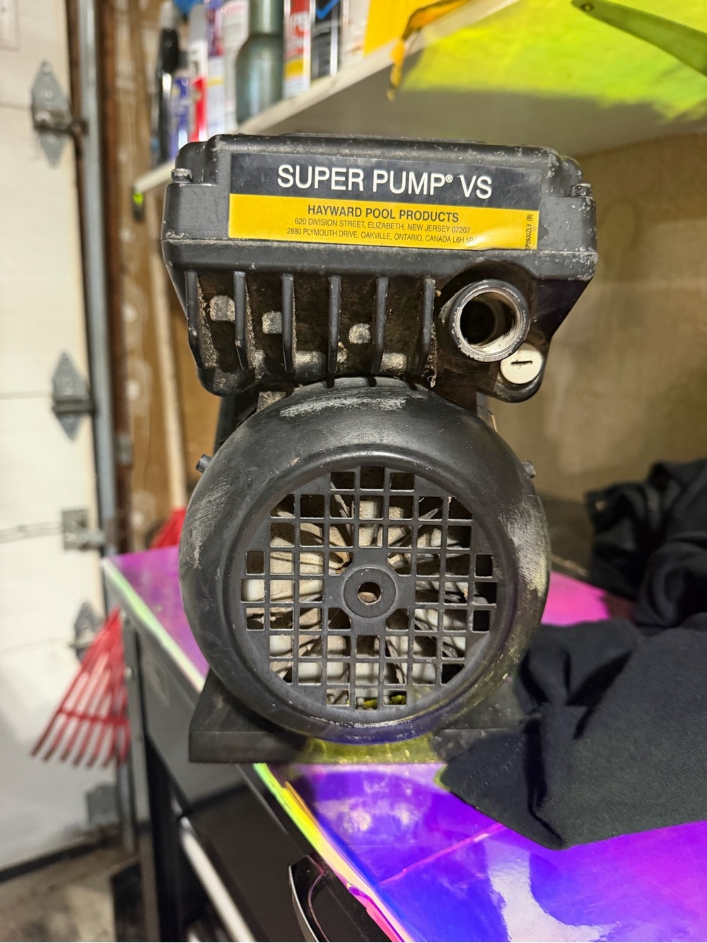 Hayward Variable Speed In-Ground Pool Pump SP2600VSP – Runs, Needs Work